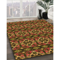 Patterned Sedona Brown Rug, pat2526org