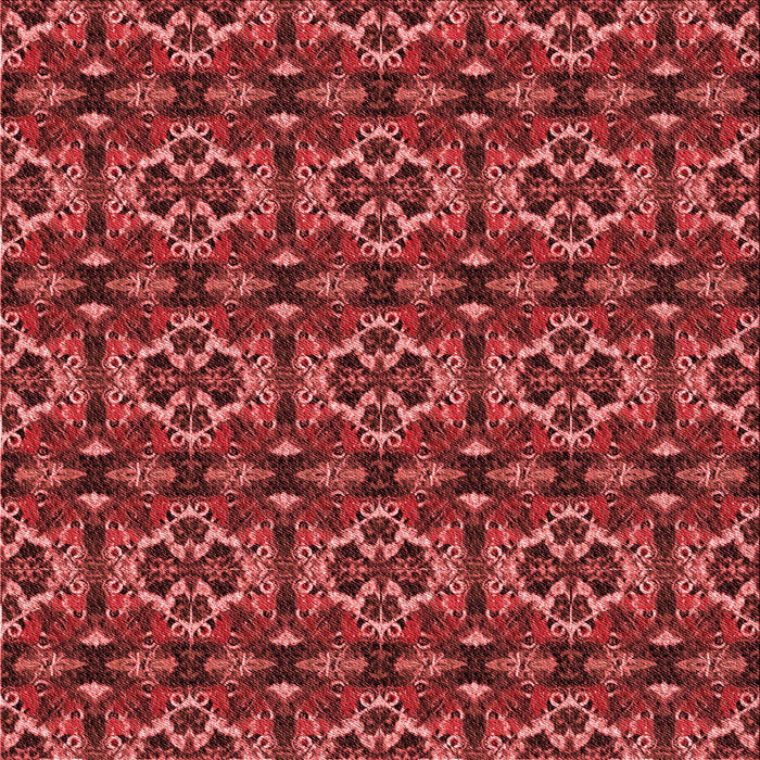 Round Machine Washable Transitional Cranberry Red Rug, wshpat2526rd