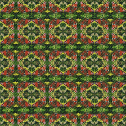 Sideview of Machine Washable Transitional Night Red Rug, wshpat2526