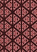 Patterned Red Rug, pat2527rd