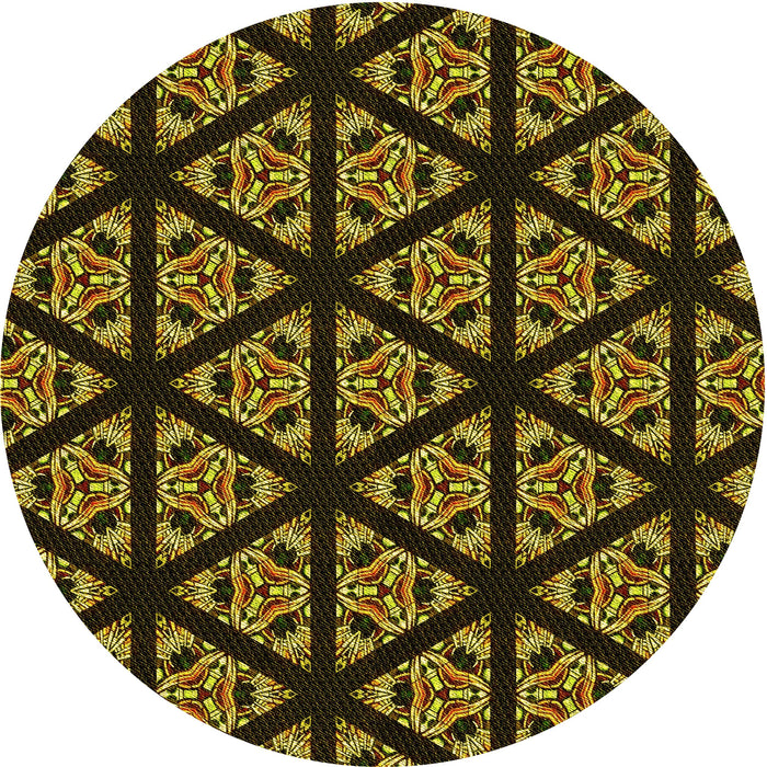 Square Machine Washable Transitional Black Brown Rug in a Living Room, wshpat2527yw