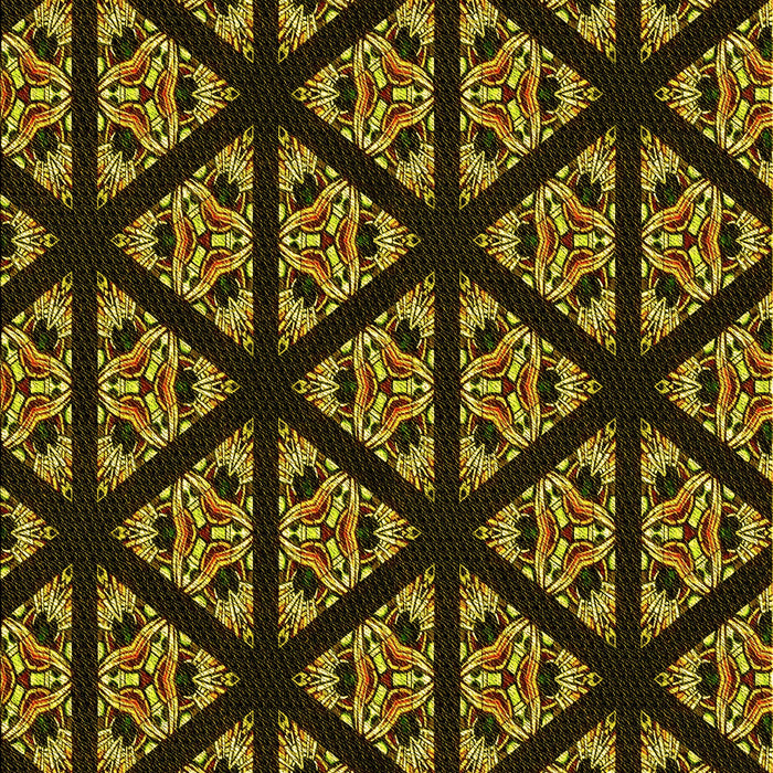 Machine Washable Transitional Black Brown Rug, wshpat2527yw