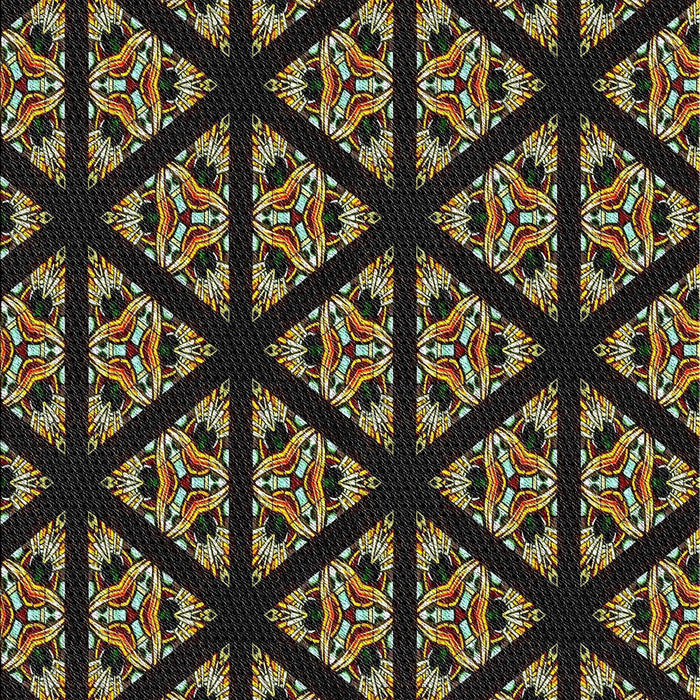 Machine Washable Transitional Black Brown Rug, wshpat2527