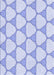 Patterned Lavender Blue Rug, pat2528blu