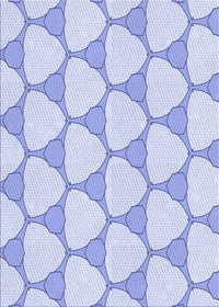 Machine Washable Transitional Lavender Blue Rug, wshpat2528blu