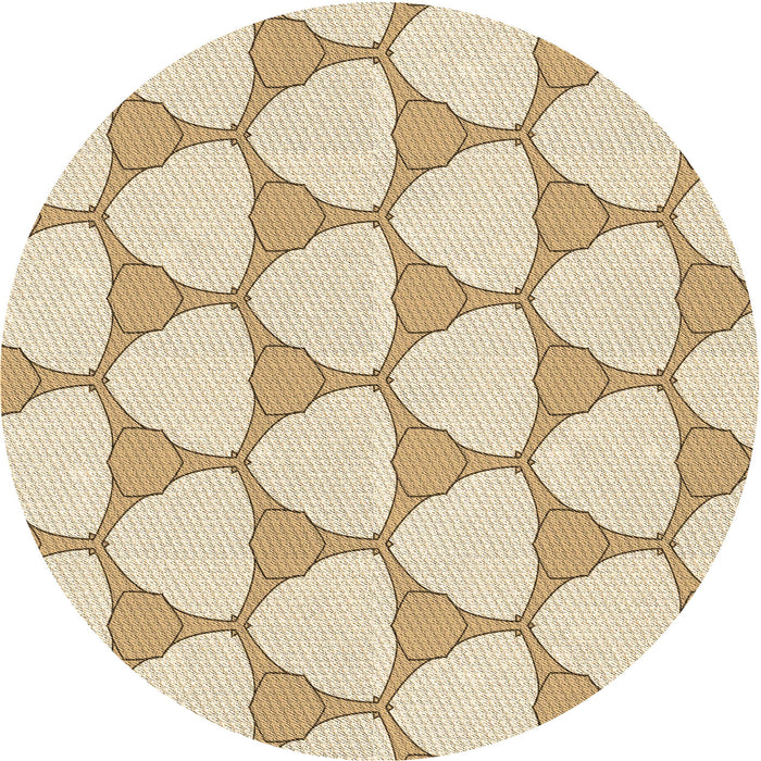 Square Machine Washable Transitional Peru Brown Rug in a Living Room, wshpat2528brn