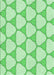 Patterned Green Rug, pat2528grn