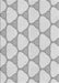 Patterned Platinum Gray Rug, pat2528gry