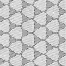 Sideview of Machine Washable Transitional White Smoke Rug, wshpat2528