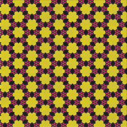 Square Patterned Purple Lily Purple Novelty Rug, pat2529