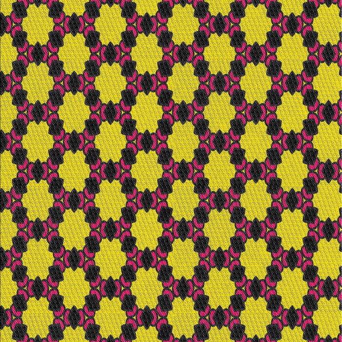 Patterned Purple Lily Purple Novelty Rug, pat2529