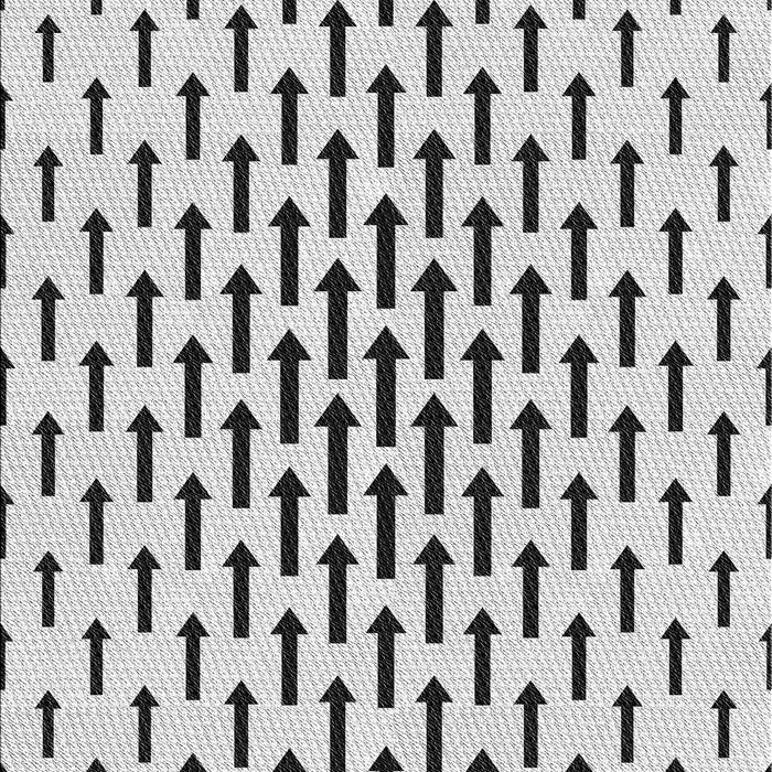 Patterned Off-White Novelty Rug, pat252