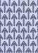 Patterned Lavender Blue Rug, pat253blu