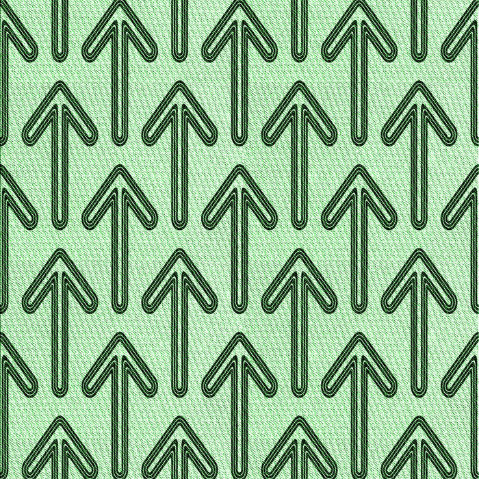 Patterned Mint Green Rug, pat253grn