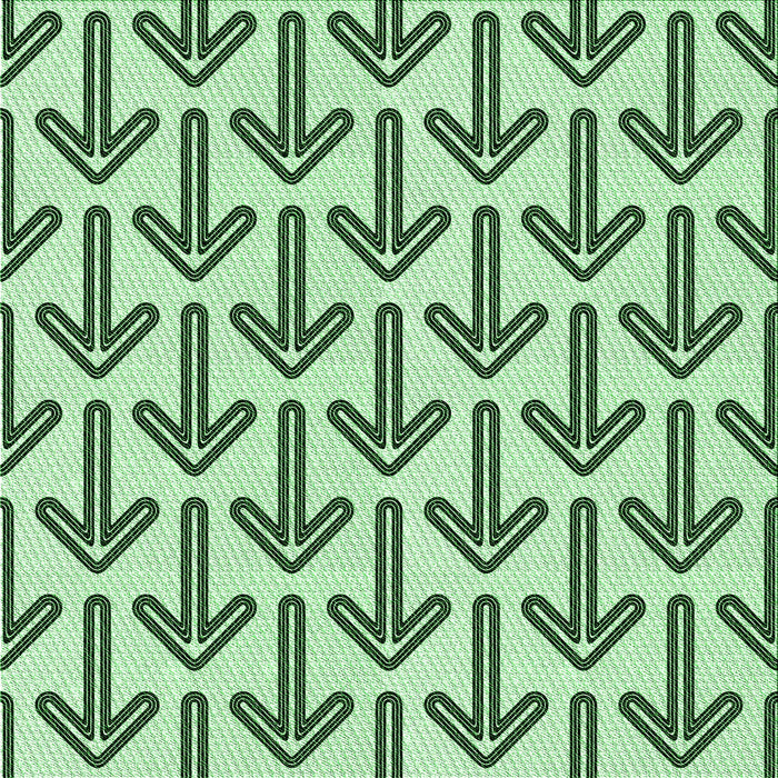 Round Patterned Mint Green Rug, pat253grn