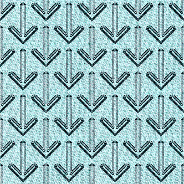 Round Patterned Aquamarine Stone Green Rug, pat253lblu