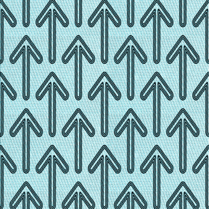 Patterned Aquamarine Stone Green Rug, pat253lblu