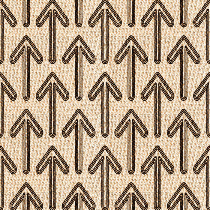 Patterned Golden Blonde Gold Rug, pat253org