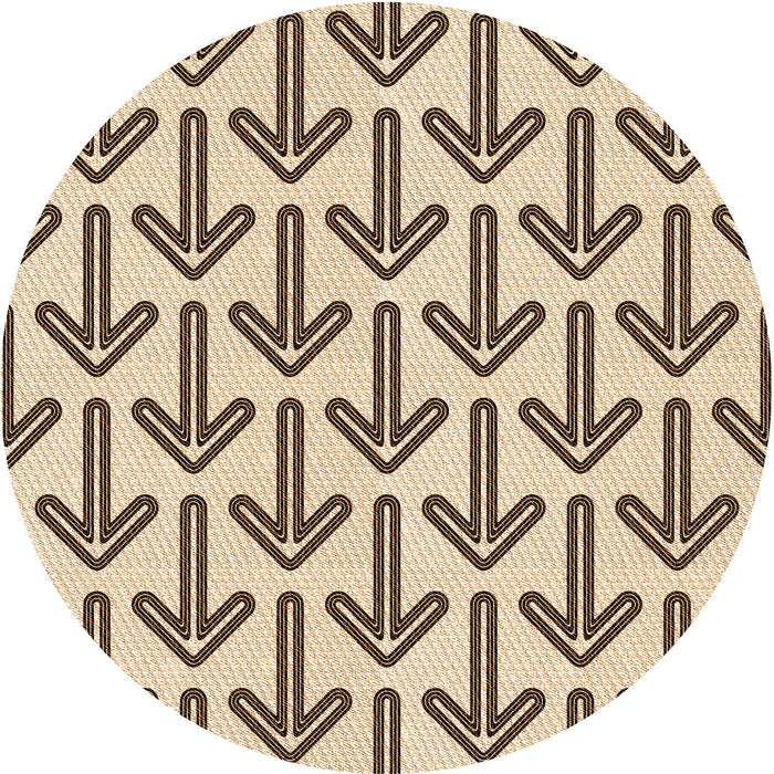 Square Machine Washable Transitional Golden Blonde Gold Rug in a Living Room, wshpat253org