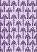 Patterned French Lilac Purple Rug, pat253pur