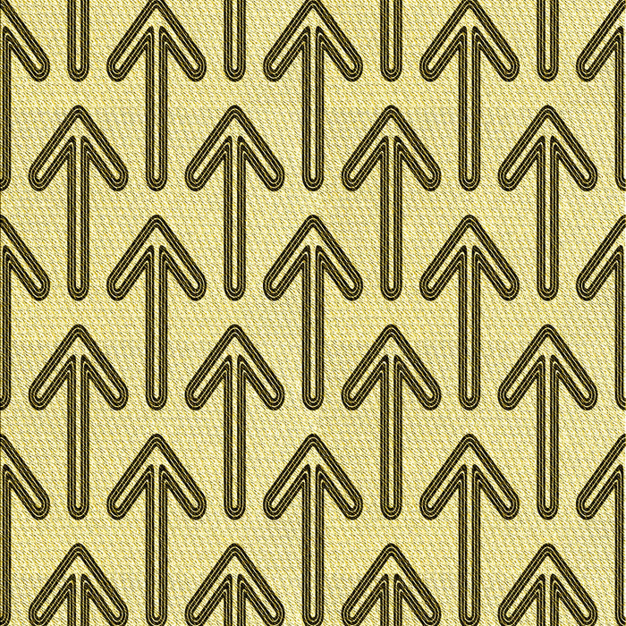 Machine Washable Transitional Mustard Yellow Rug, wshpat253yw