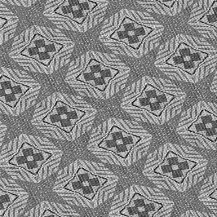 Round Patterned Cloud Gray Rug, pat2530gry