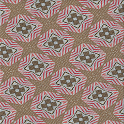 Sideview of Machine Washable Transitional Chestnut Brown Rug, wshpat2530