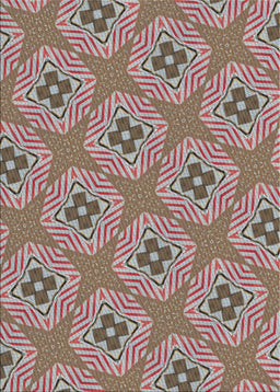 Machine Washable Transitional Chestnut Brown Rug, wshpat2530