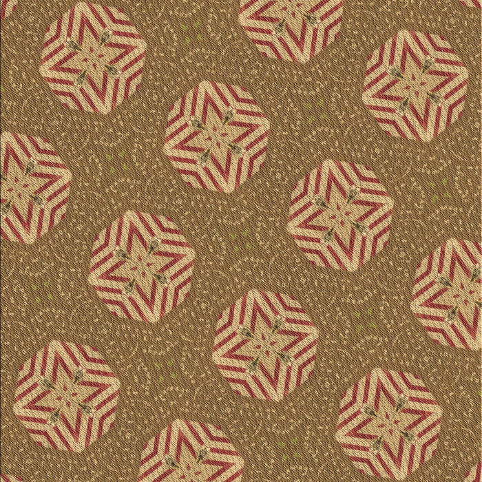 Patterned Mahogany Brown Rug, pat2531brn