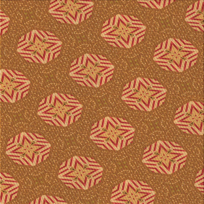 Round Machine Washable Transitional Mahogany Brown Rug, wshpat2531org