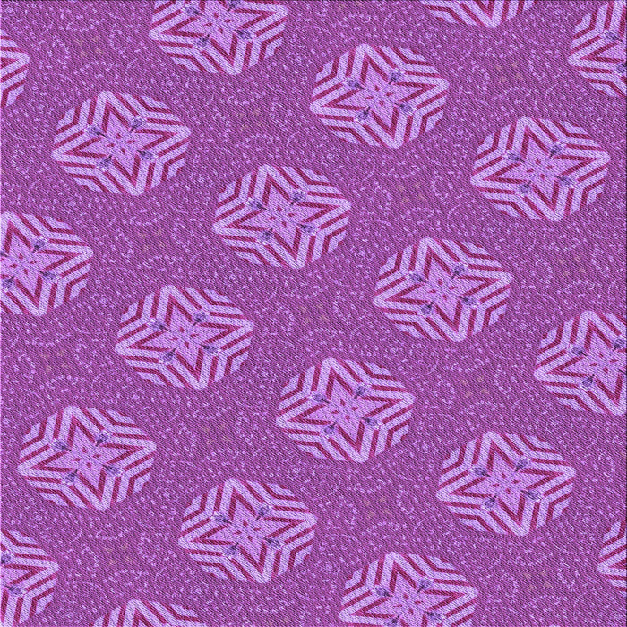 Round Patterned Purple Rug, pat2531pur
