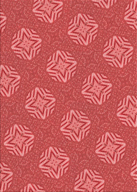 Machine Washable Transitional Red Rug, wshpat2531rd