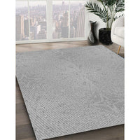 Patterned Silver Gray Rug, pat2532gry