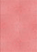 Machine Washable Transitional Light Coral Pink Rug, wshpat2532rd