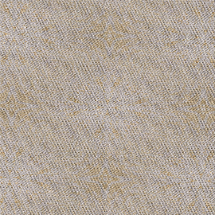 Square Patterned Khaki Green Novelty Rug, pat2532