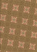 Patterned Saddle Brown Rug, pat2533brn