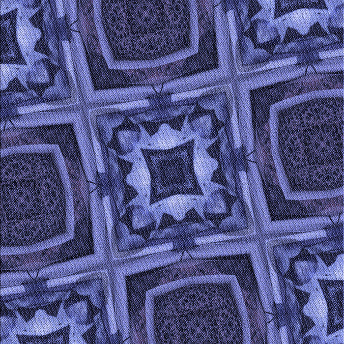 Patterned Light Slate Blue Rug, pat2534blu