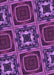 Patterned Purple Rug, pat2534pur