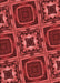Patterned Cranberry Red Rug, pat2534rd