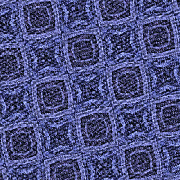 Patterned Lapis Blue Rug, pat2535blu
