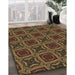 Machine Washable Transitional Light Brown Rug in a Family Room, wshpat2535brn