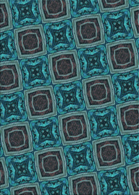 Machine Washable Transitional Dark Slate Grey Green Rug, wshpat2535lblu