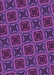 Machine Washable Transitional Purple Rug, wshpat2535pur