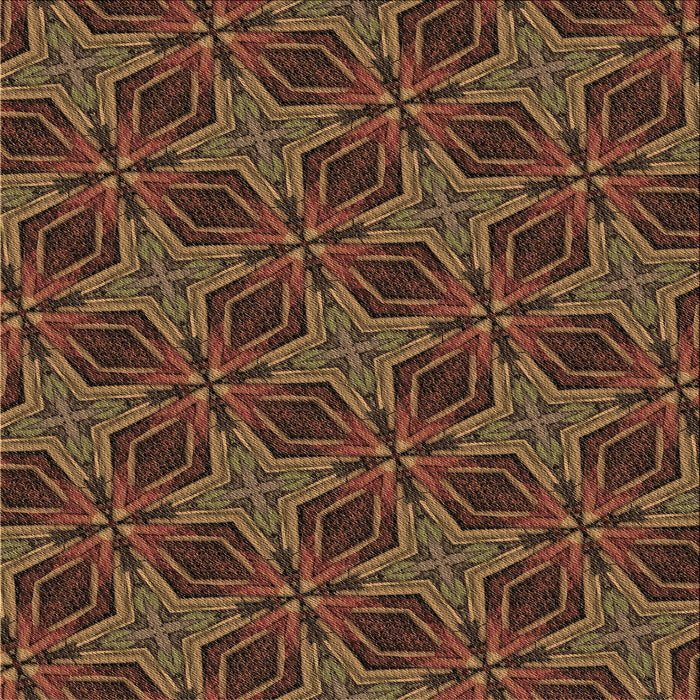 Round Patterned Light Brown Rug, pat2536brn