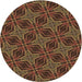 Square Machine Washable Transitional Light Brown Rug in a Living Room, wshpat2536brn