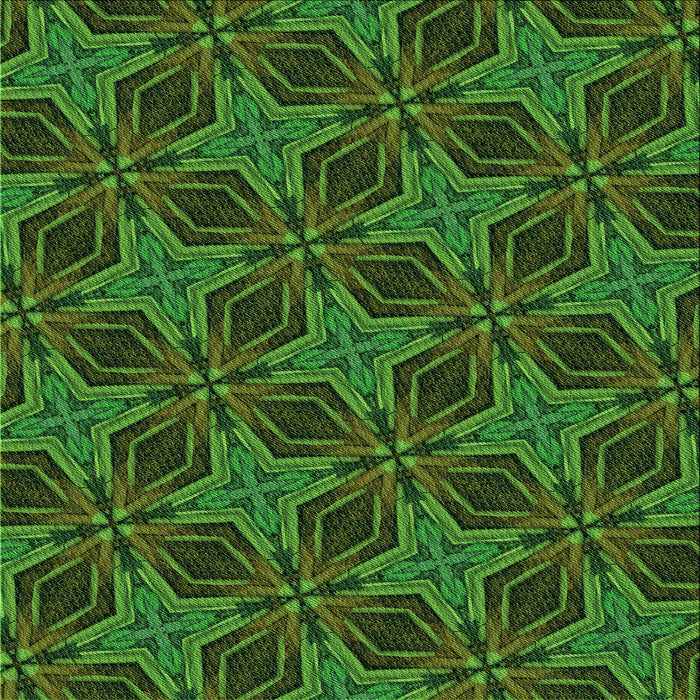 Round Patterned Dark Lime Green Rug, pat2536grn