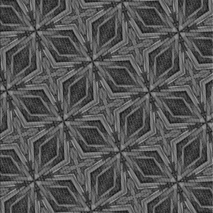 Patterned Platinum Gray Rug, pat2536gry
