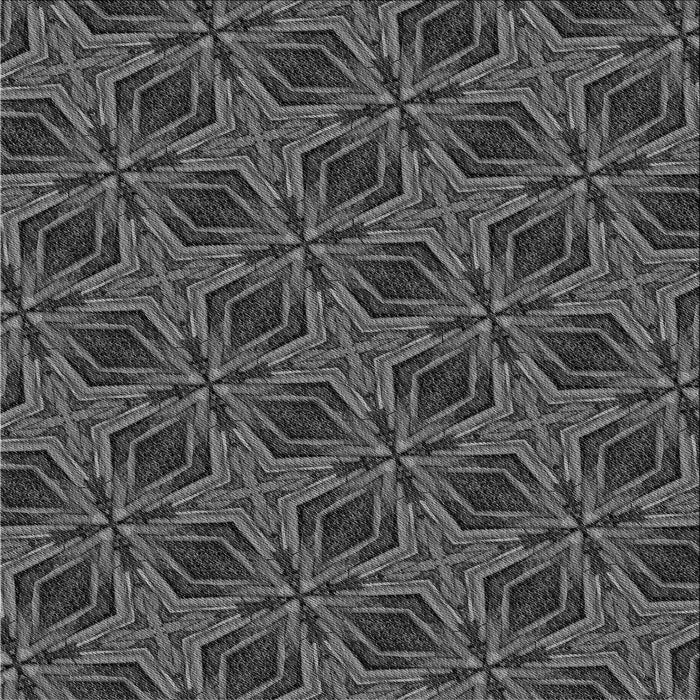 Round Patterned Platinum Gray Rug, pat2536gry