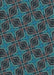 Patterned Deep-Sea Green Rug, pat2536lblu