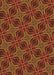Patterned Saffron Red Rug, pat2536org
